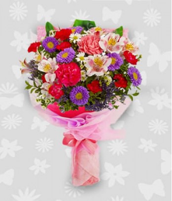 Floral Mixed Carnations